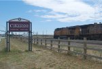 East Bound Freight Entering Cheyenne